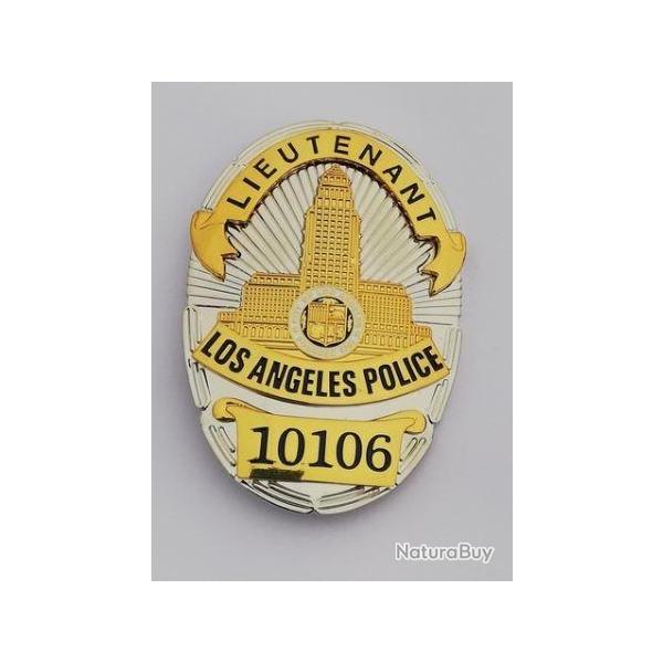 Insigne lieutenant du LAPD