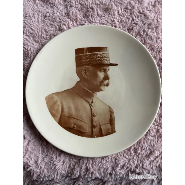 ASSIETTE PHILIPPE PETAIN Porcelaine