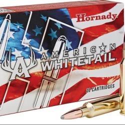 Cartouches HORNADY american whitetail cal.6.5 creedmoor 129gr par 20