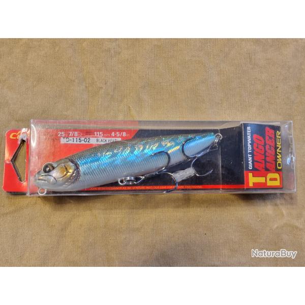 Leurre Owner Tango Dancer 115mm 25g coloris Black Pearl - HILMAR SUPER DESTOCK !!!