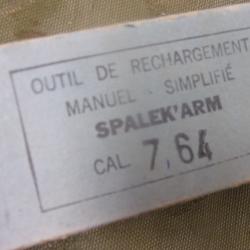 jeu d'outil Spalek en 7X64