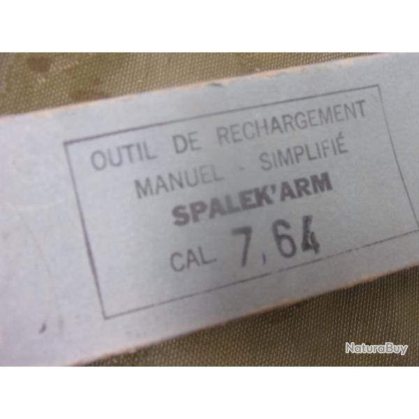 jeu d'outil Spalek en 7X64