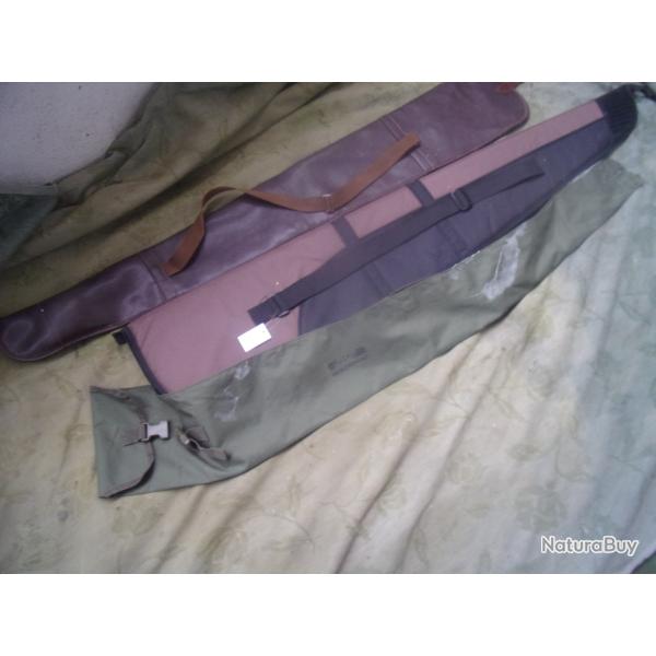 lot de 3 housses pour armes longues