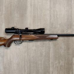 ENCHERES 1� - Carabine &agrave; verrou VOERE - Calibre .22 Magnum - Canon 55 cm + Lunette (Occasion)