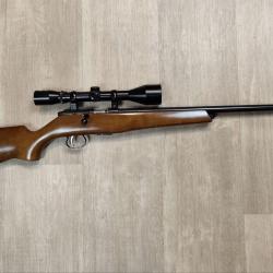 ENCHERES 1� Carabine &agrave; verrou KRICO Mod 300 - Calibre .22 LR - Canon 57 cm + Lunette 6x45 (Occasion)