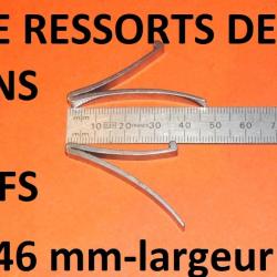 paire ressorts de chiens fusil 37x47mm juxtapos&eacute; hammerless etc.- VENDU PAR JEPERCUTE (SW147)