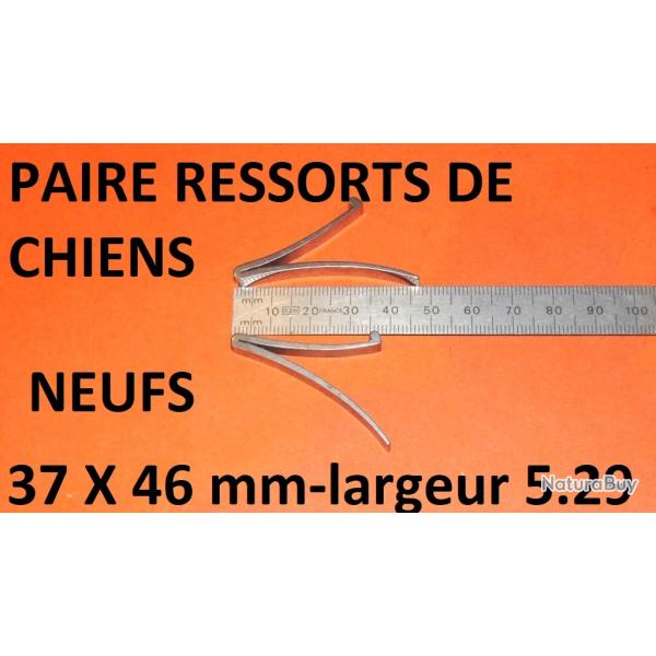 paire ressorts de chiens fusil 37x47mm juxtapos� hammerless etc.- VENDU PAR JEPERCUTE (SW147)