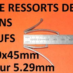 paire ressorts de chiens fusil 30.50x45mm juxtapos&eacute; hammerless etc.- VENDU PAR JEPERCUTE (SW148)