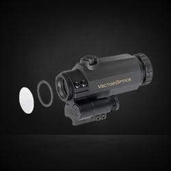 Film protecteur adh&eacute;sif pour viseur 30 mm (3 pi&egrave;ces) - Transparent