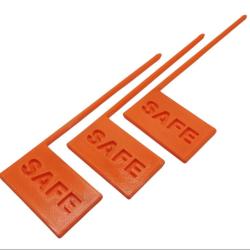 3 Drapeaux de s&eacute;curit&eacute; universels incassable pour Armes,Calibre 4.5mm et + 1� prix de d&eacute;part!!!