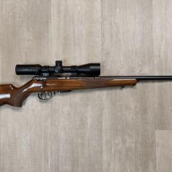 ENCHERES 1� - Carabine &agrave; verrou ANSCHUTZ mod 1516 - Cal .22 WSM + Lunette 3-9x40 neuve (Occasion)