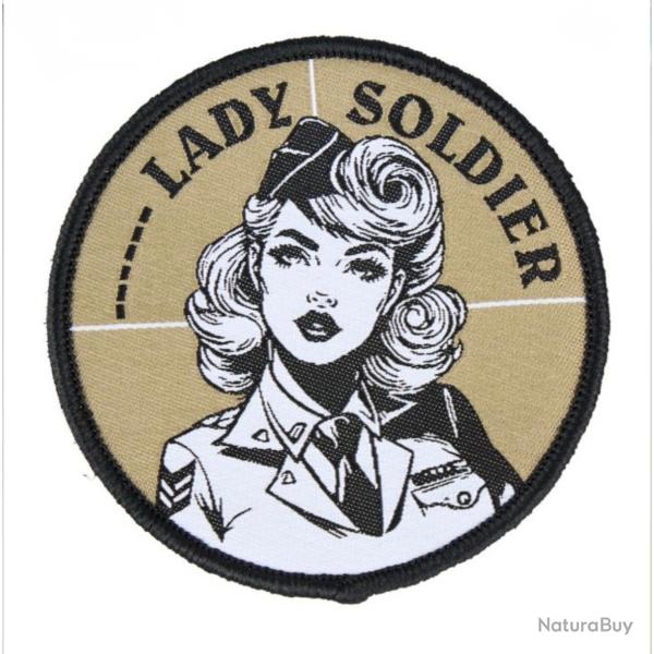 PATCH LADY SOLDIER PRINT