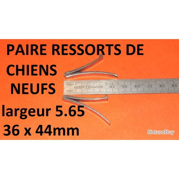 paire ressorts de chiens fusil 36x44mm juxtapos� hammerless etc.- VENDU PAR JEPERCUTE (SW149)