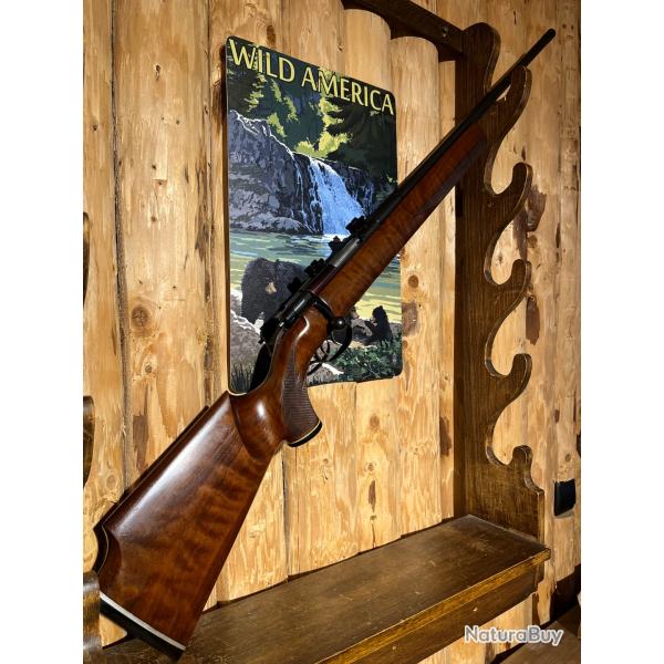 ENCHERES 1� - CARABINE ANSCHUTZ 222REM STETCHER 63CM