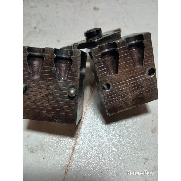 MOULE LYMAN 9 PARA / CONIQUE/  REF 356402 /  DOUBLE CAVITES 121 GRAINS / IDEAL P 08 / P 38