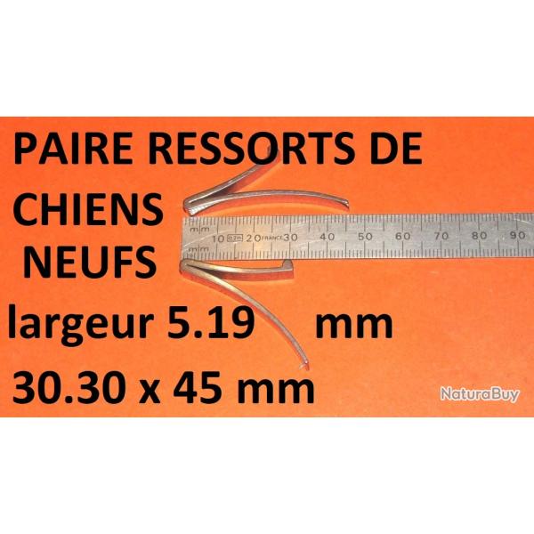 paire ressorts de chiens fusil 30.30x45mm juxtapos� hammerless etc.- VENDU PAR JEPERCUTE (SW151)