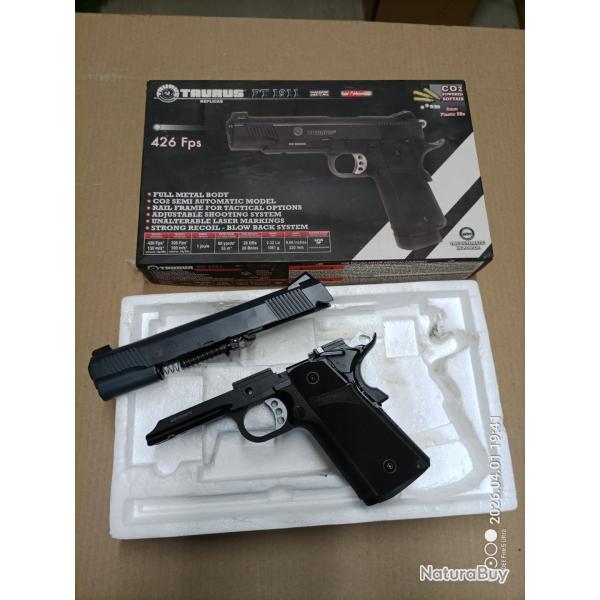 Airsoft Taurus PT 1911 CO2 full m�tal - Vendu pour pi�ces
