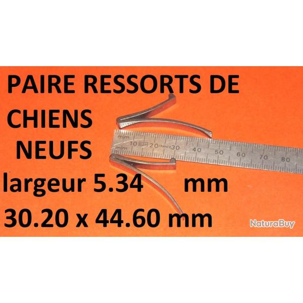 paire ressorts de chiens fusil 30.20x44.60mm juxtapos� hammerless etc.- VENDU PAR JEPERCUTE (SW152)