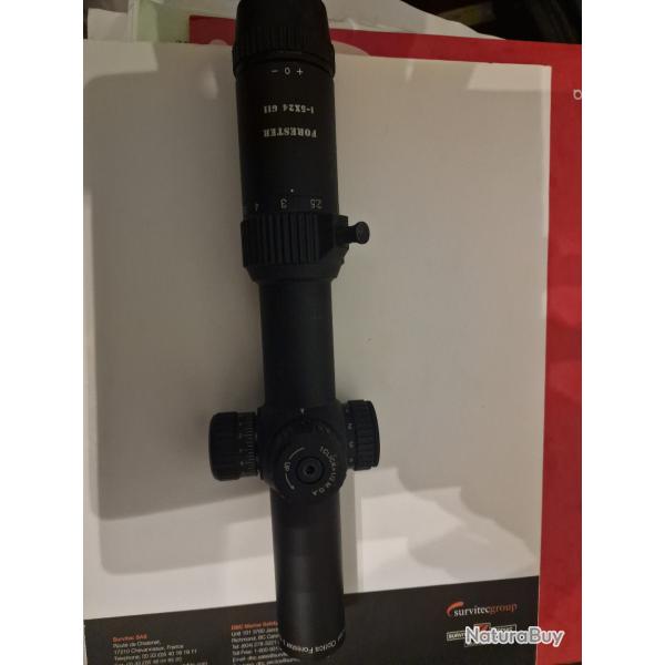 VENDS LUNETTE FORESTER VECTOR OPTICS 1-5 X24