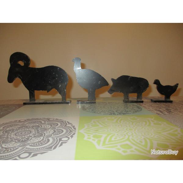 Silhouette m�tallique pour 22 lr