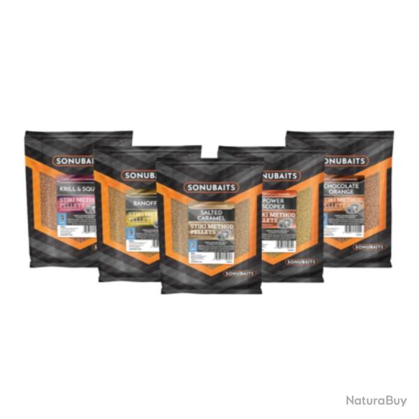 SONUBAITS STIKI METHOD PELLETS 2MM SONUBAITS 2,00mm Power scopex