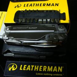 Leatherman Surge & Leatherman Bit Kit & Leatherman extension embout & Leatherman scie et lime