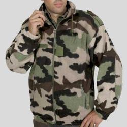 Blouson polaire camoufl&eacute; c/e arm&eacute;e Fran&ccedil;aise