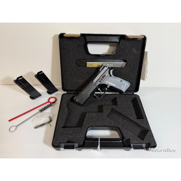 DESTOCKAGE CATEGORIE B PISTOLET CZ 4P SHADOW 2 COMPACT GRIS 9X19 FRAIS DE PORT OFFERT GARANTIE 2ANS