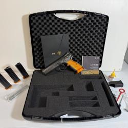 DESTOCKAGE CATEGORIE B PISTOLET CZ  SHADOW TS 2 ORANGE  9X19 FRAIS DE PORT OFFERT GARANTIE 2ANS