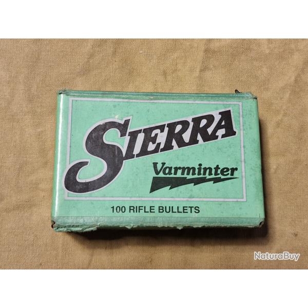 Ogive Sierra Varminter .284 100gr HP (x67) DESTOCKAGE!!!