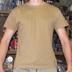 T-shirt Arm&eacute;e Fran&ccedil;aise beige maillot tan coyote sable tee shirt militaire