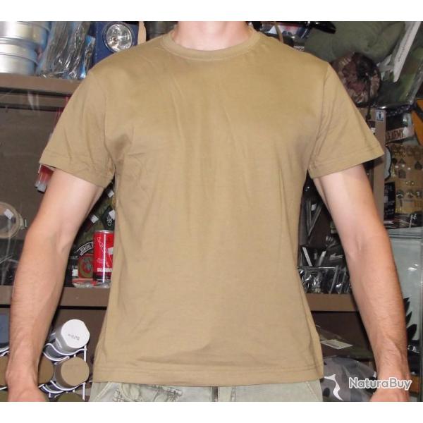 T-shirt Arm�e Fran�aise beige maillot tan coyote sable tee shirt militaire
