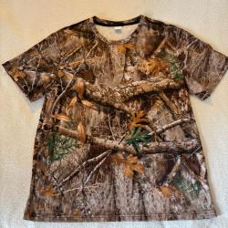 Tee-shirt manches courtes camouflage clair  .