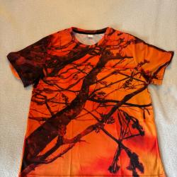 Tee-shirt manches courtes orange
