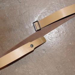 Bretelle sangle cuir neuve fusil Lebel Mousqueton Berthier MAS 36 49 49/56 FSA