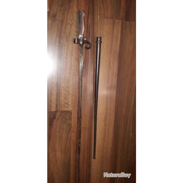 BAIONNETTE LEBEL 1ER TYPE.