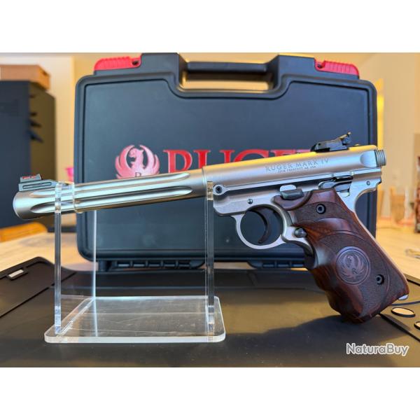 Ruger Mark IV HUNTER Target Inox 22LR