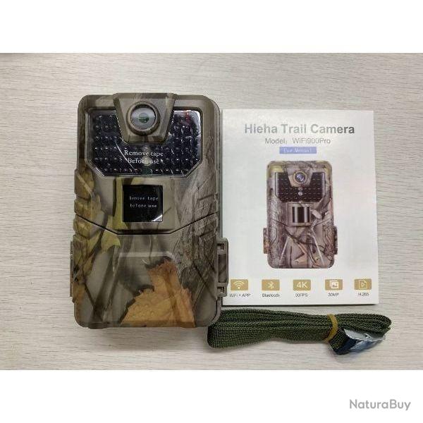 Camera Pi�ge Photo WIFI900PRO Wifi Bluetooth 4K D�tection Rapide Vision Nuit *Ench�re* Suntekcam