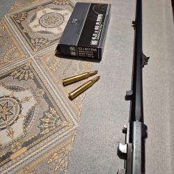 Rare canon octogonal grave K 95 Blaser en 6,5 x 65 R RWS