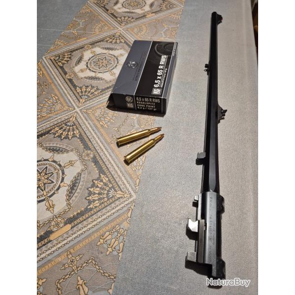 Rare canon octogonal grave K 95 Blaser en 6,5 x 65 R RWS