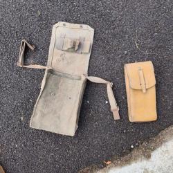 Lot porte chargeur Alg&eacute;rie post ww2