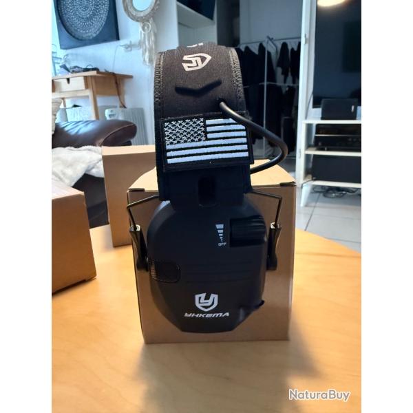 casque �lectronique black