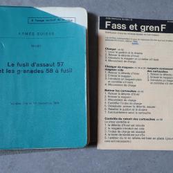 1969 Notice pour le FASS 57 (177 pages !) + un d&eacute;pliant cartonn&eacute;