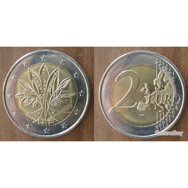 France 2 Euro 2023 Arbre de Vie Neuve Piece Euros
