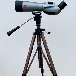 Monoculaire Longue-vue LEICA APO-TELEVID 77 + Oculaire 20-60x + Adaptateur Photo Canon