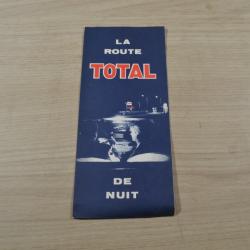 Lot de cartes routi&egrave;re  Total La route de nuit Mai 19Vintage publicitaire(5)