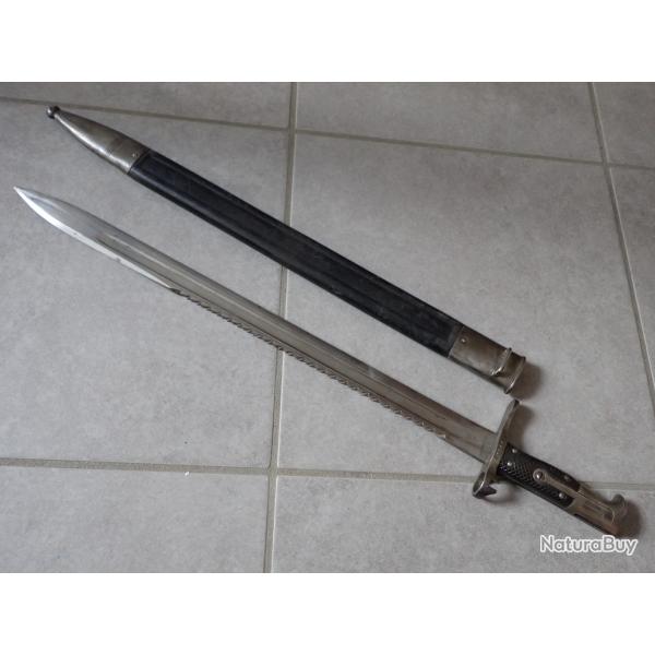 177478 Ba�onnette Suisse pour fusil VETTERLI. Rare mod�le 4 rivets