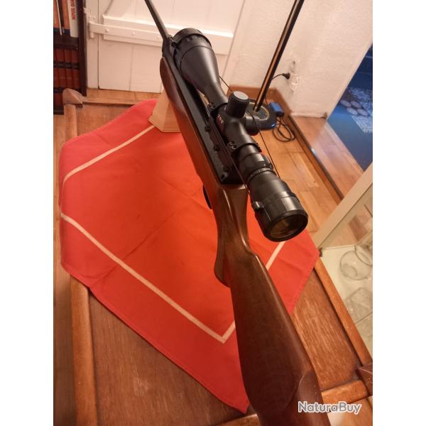 Carabine air comprim� WEIHRAUCH HW 80 K  calibre 5.5 avec lunette de tir ZOS 4 - 16 x 50
