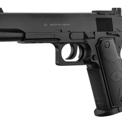 PISTOLET BORNER 1911 4.5MM CO2 BB'S