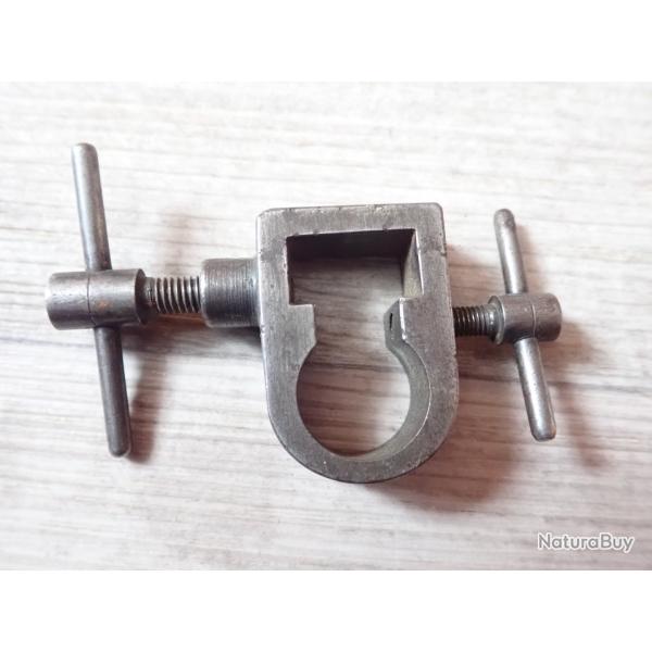 Pousse guidon pour r�glage du fusil 1889 Schmidt Rubin � deux vis de serrage - Kornschieber
